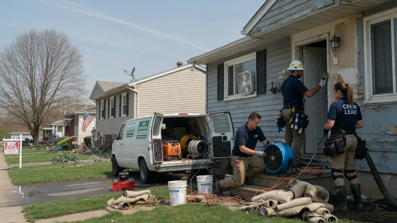 Flood Cleanup in Western Springs, IL near me